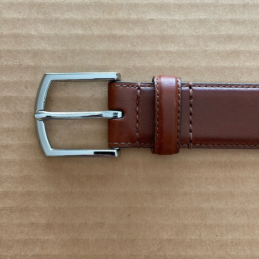 Cole Haan brown leather belt
